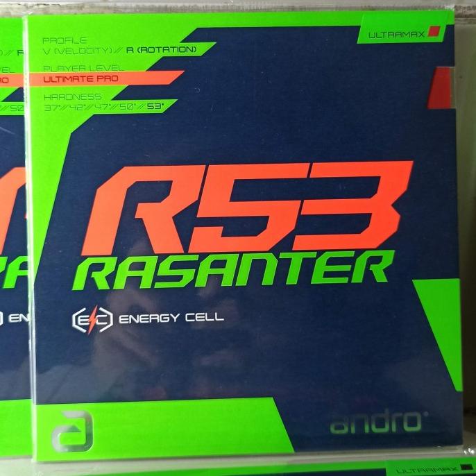 Andro Rubber / Karet Andro R53 Rasanter