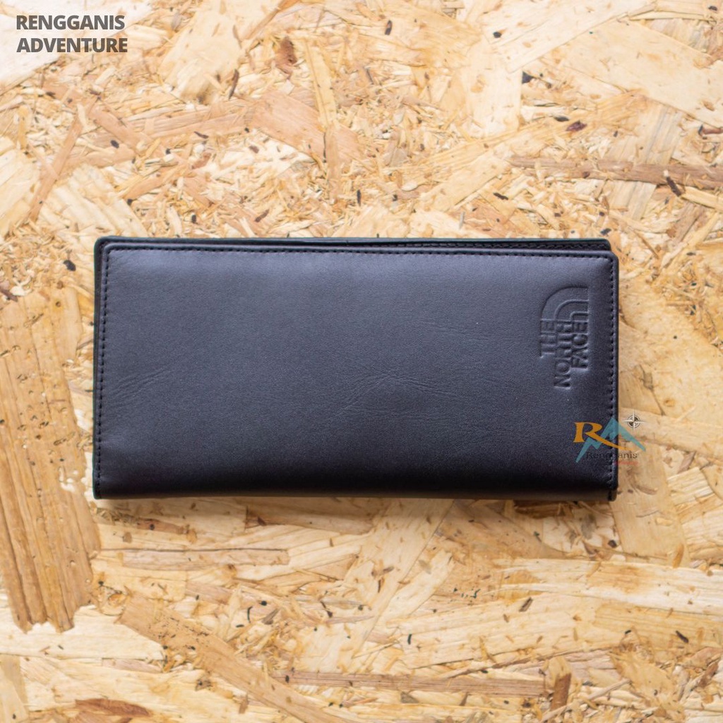 DOMPET LIPAT KULIT ASLI MERK TNF DOMPET KARTU CASUAL SIMPLE ELEGANT BEST SELLER PRIA WANITA