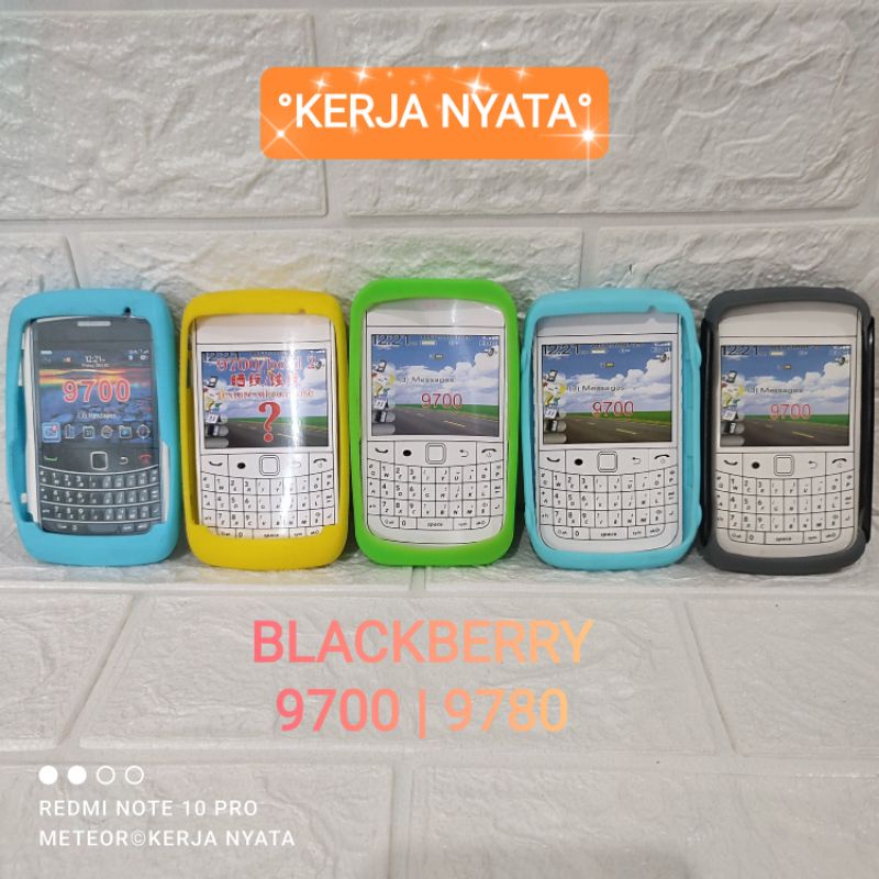 Case Silicon Blackberry 9700 | 9780 Bahan Tebal