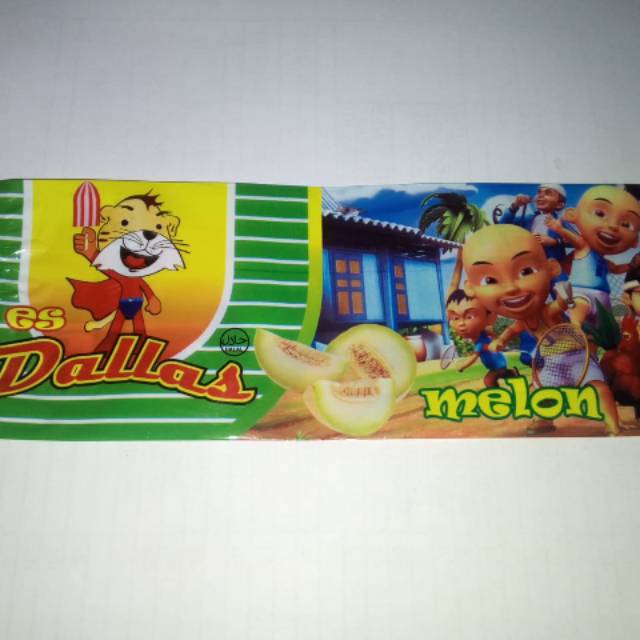 

KEMASAN ES LOLY RASA MELON