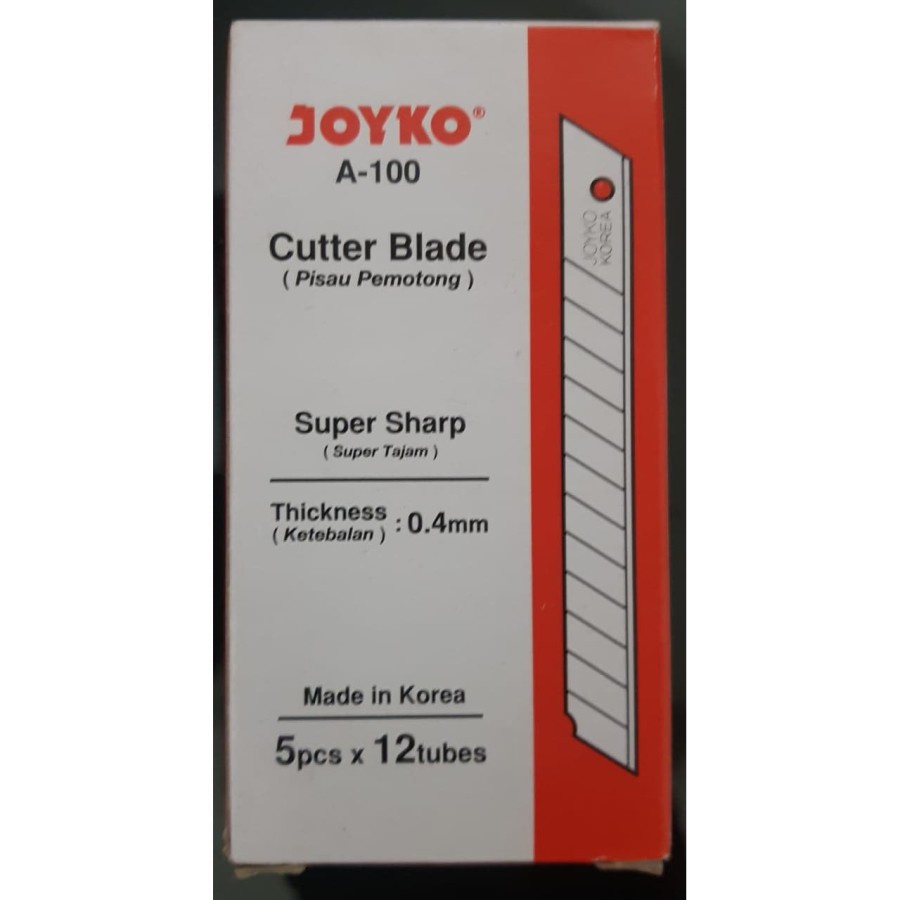 

isi Cutter kecil A100 Joyko