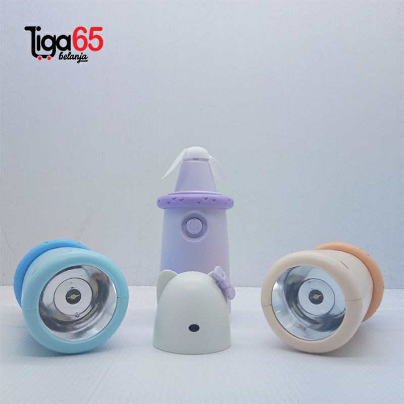 Kipas Angin Portable / Kipas Mini / Mini Fan / Rechargeable / Kipas DD1198F