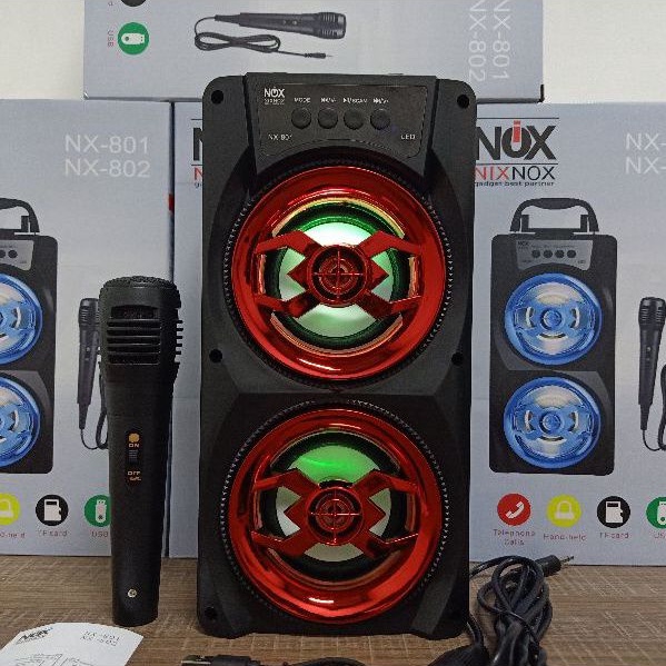 speaker bluetooth portabel karaoke free mic PJ 81/82 speaker aktif termurah-4