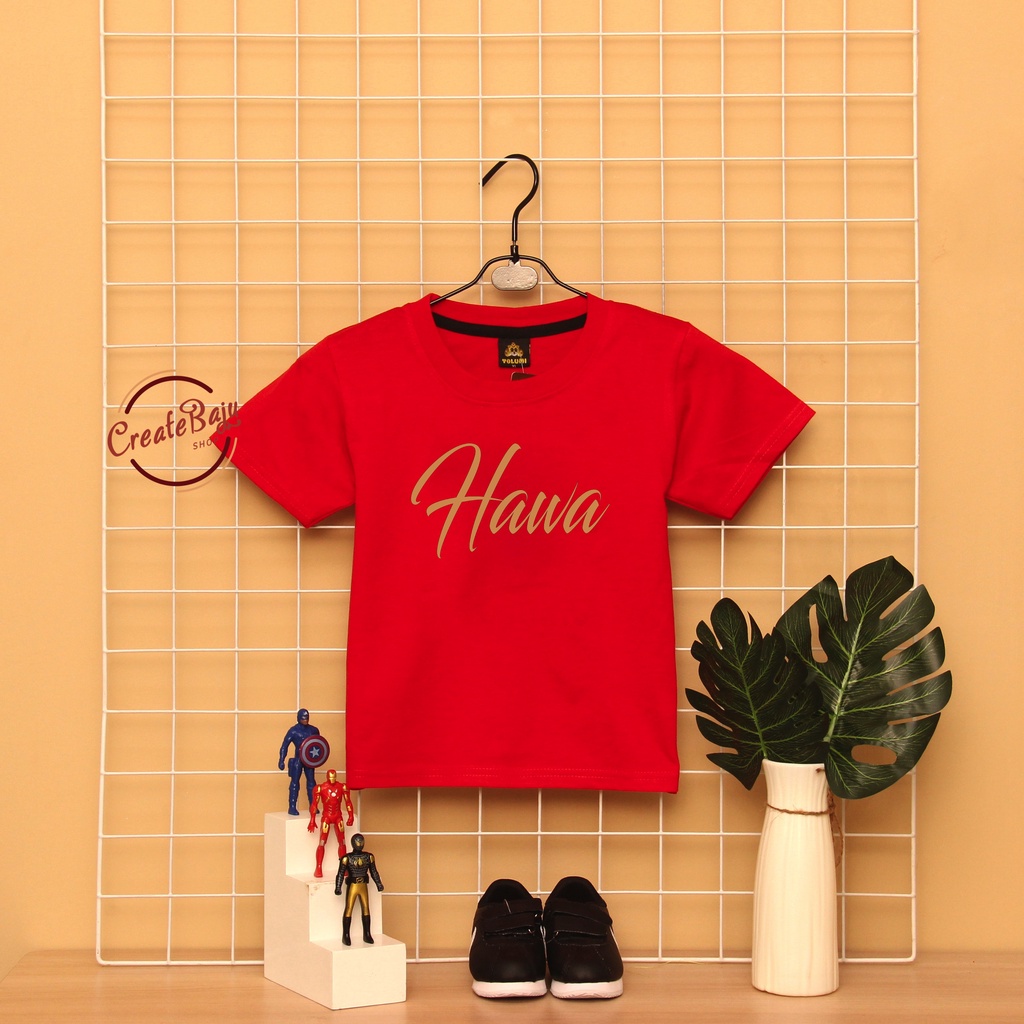 CUSTOM NAMA KAOS ANAK LAKI 1-7 TAHUN BAJU ATASAN ANAK LAKI FASHION TERMURAH BAHAN KATUN