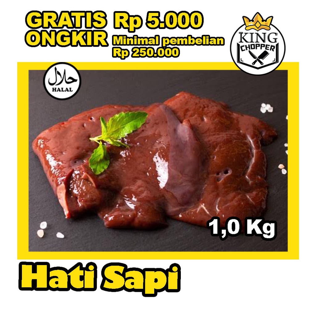 Jual Hati Sapi 1 Kg Daging Frozen Import Wagyu Slice Steak Ayam