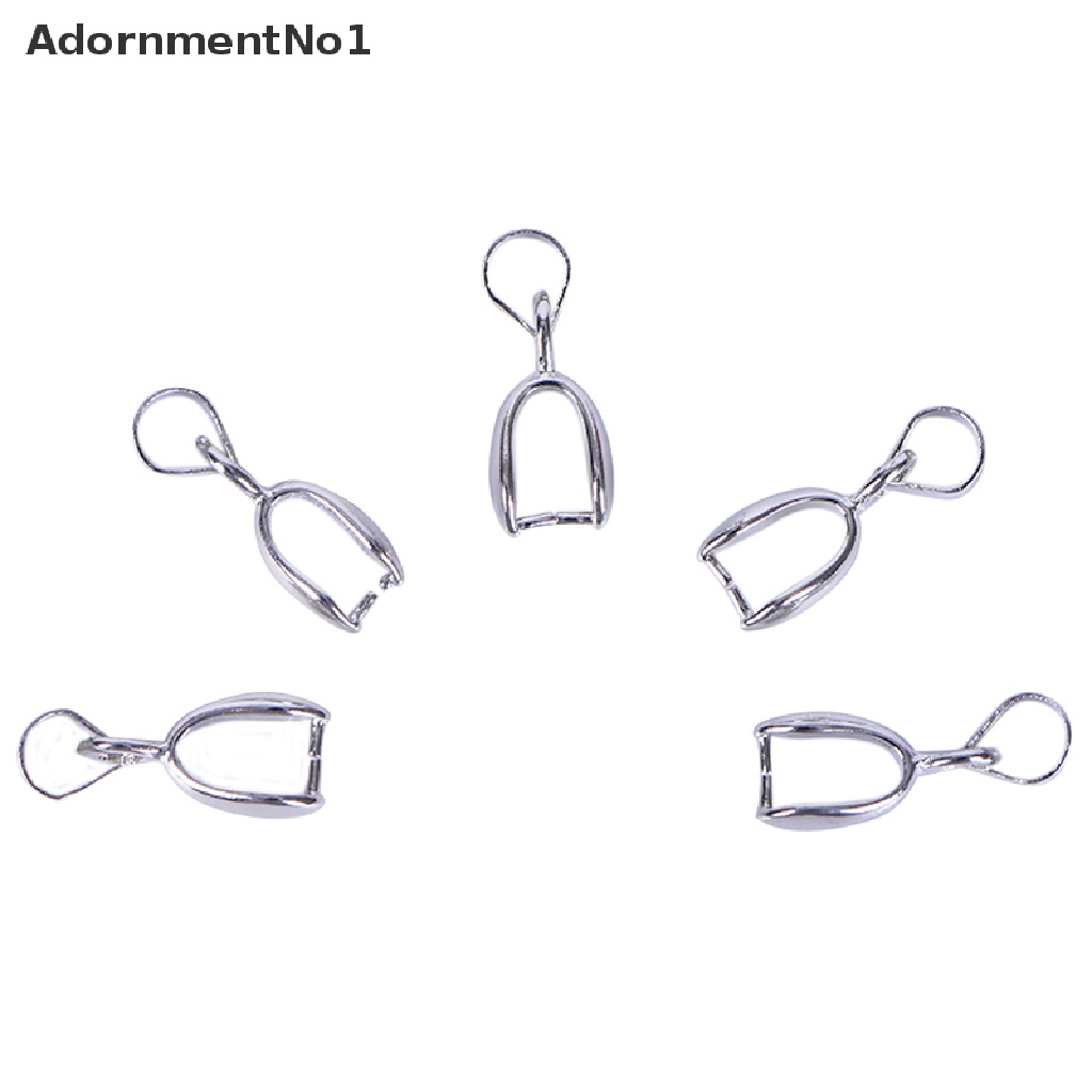 (AdornmentNo1) 12pcs / lot Klip Konektor Liontin Perhiasan