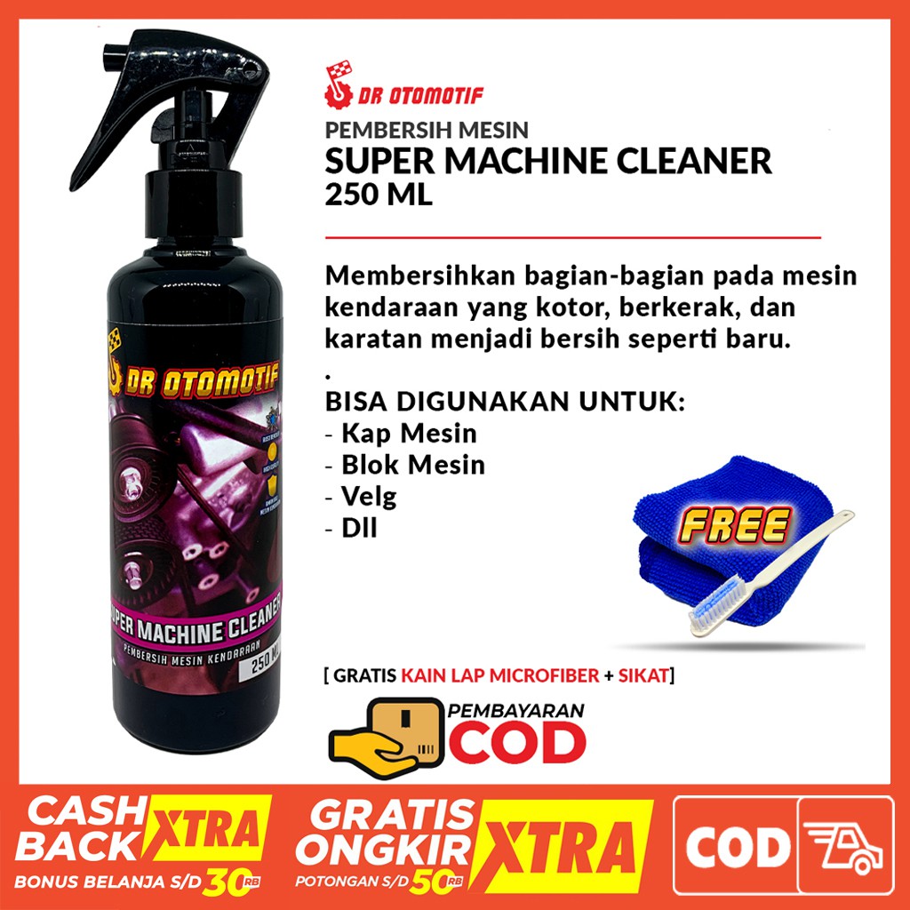 PENGHILANG KARAT PEMBERSIH KERAK MESIN MOTOR MOBIL RUST REMOVER SUPER MACHINE CLEANER PENGHILANG BLOK MESIN KNALPOT VELG CVT