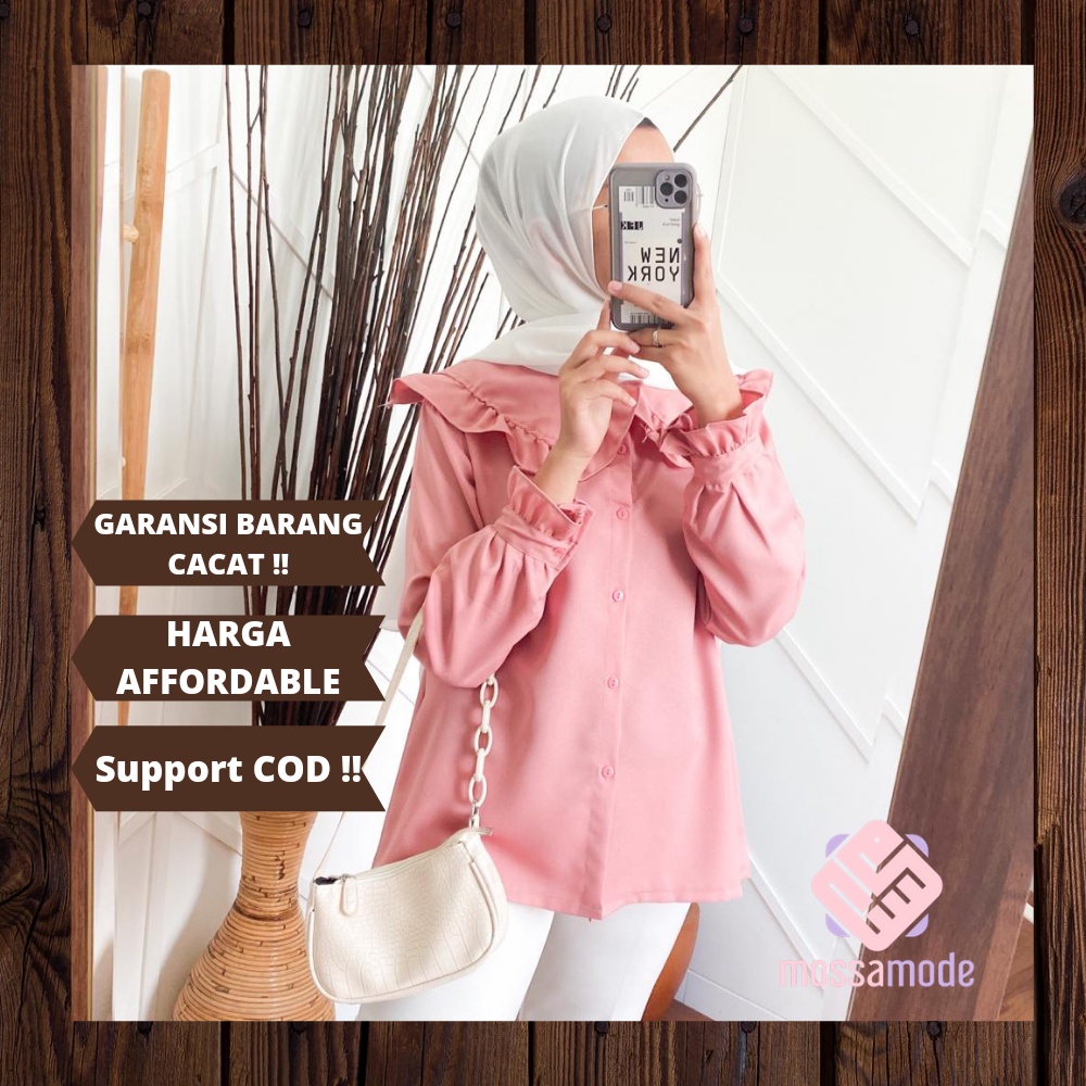 ALAGHI SHIRT - Blouse Baju Lebaran Wanita Remaja 2022