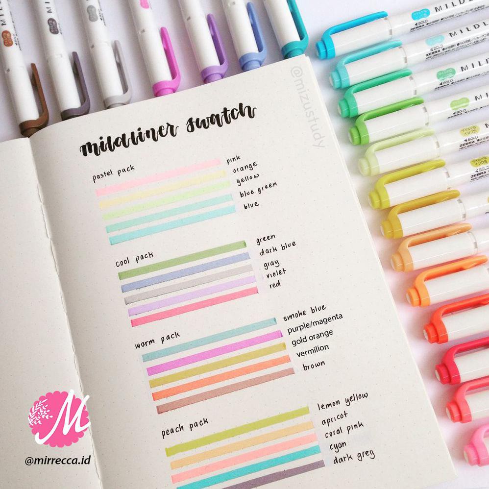 

ZEBRA MILDLINER TWIN TIP HIGHLIGHTER PEN