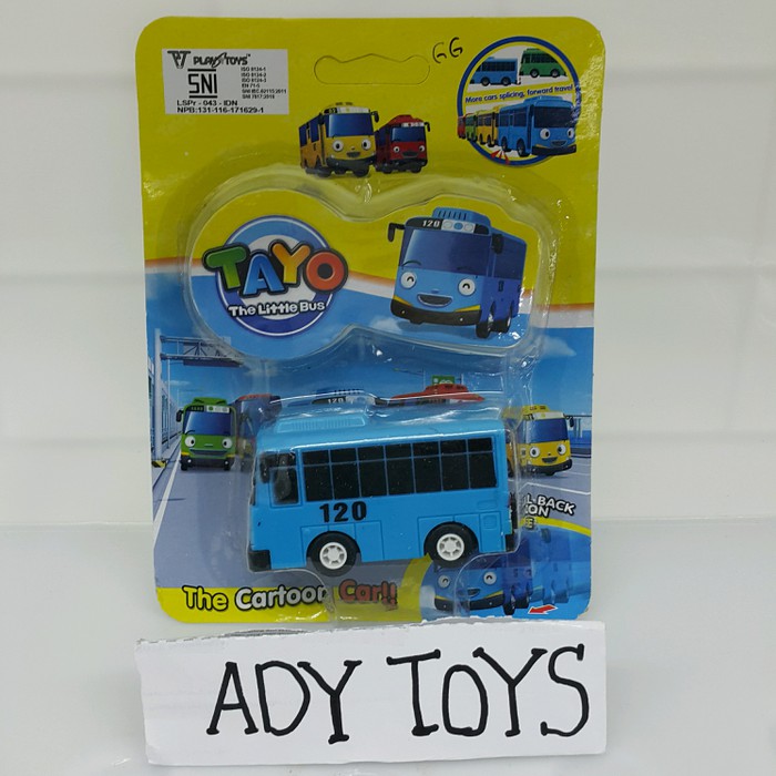 Unik Movie Anime Cartoon Korea The Little Bus Tayo Mainan Anak Murah 7cm Limited