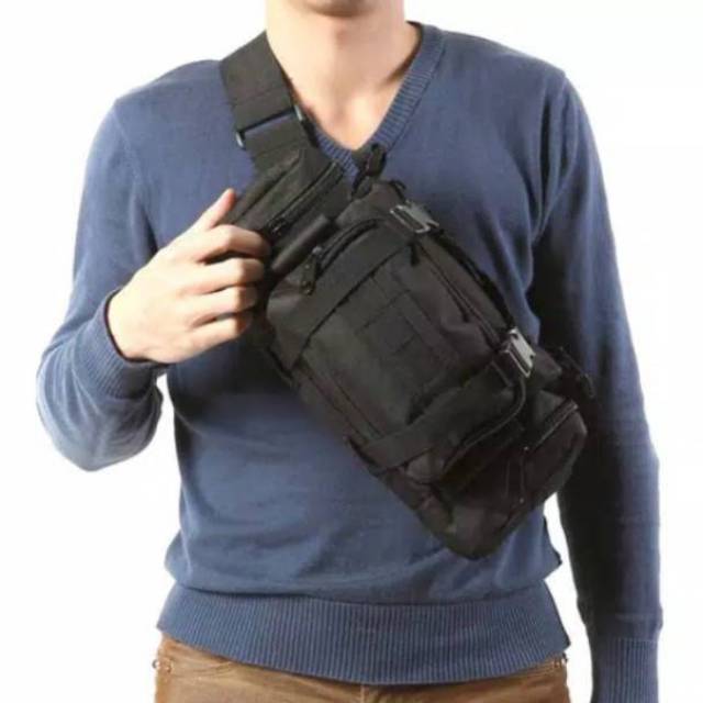 Tas Selempang Army S001 / Tas Samping Tactical / Tas Pinggang Militer