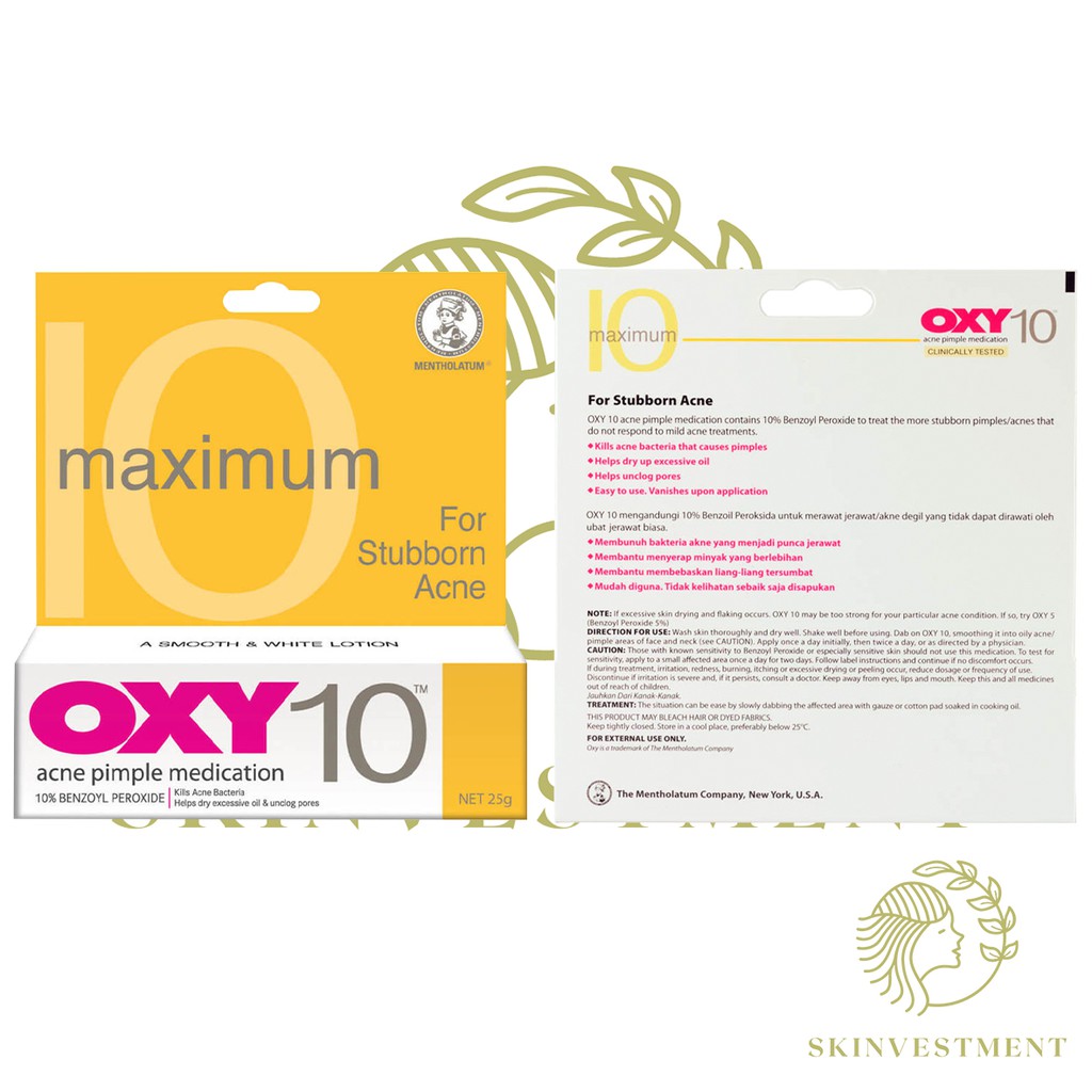 Oxy - Oxy 5 / Oxy 10 / Oxy Cover - Obat Jerawat - Obat Totol Jerawat