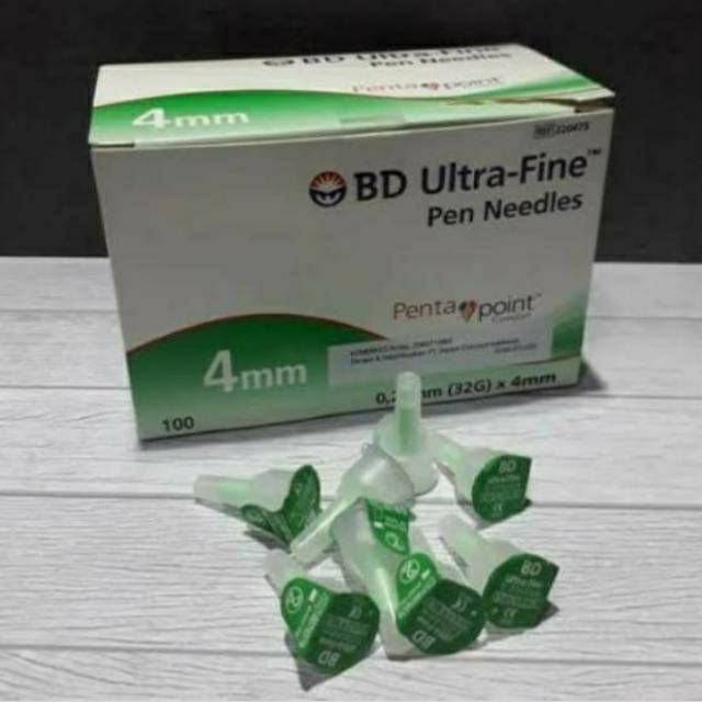 JARUM INSULIN BD ULTRAFINE WARNA HIJAU