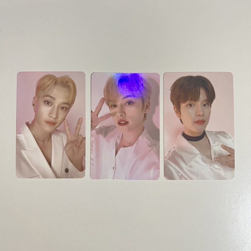 [READ DESC] Stray Kids SKZ Nacific Round 3 R3 Event 3 Photocard PC Bang Chan, Lee Know, Seungmin