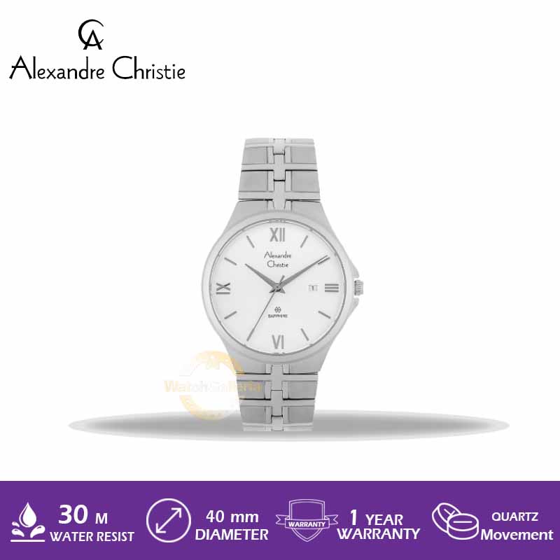 Jam Tangan Alexandre Christie AC 8541 MD BSSSL / 8541 MDBSSSL