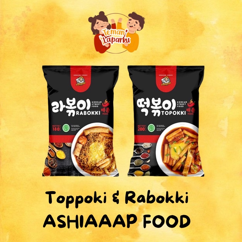 

TOPOKKI RABOKKI BY ASHIAAAP FOOD 200gram