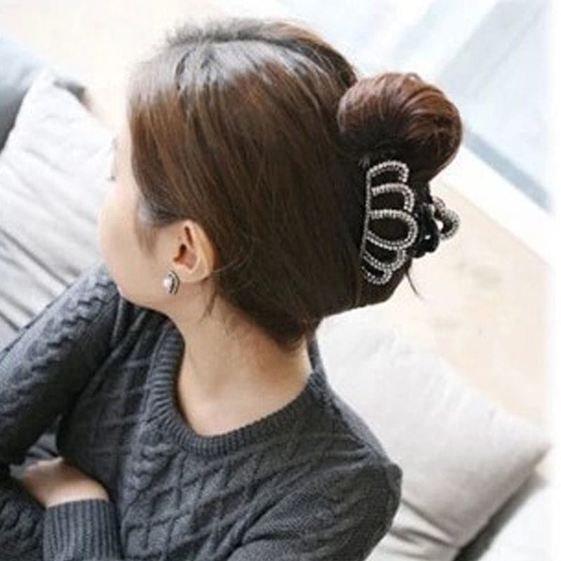 Jepit rambut korea jedai wanita premium full kristal zirkon motif bintang 3D ori import terbaru