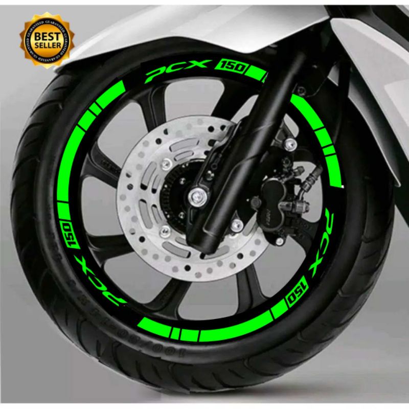 LIS PELEK VELG BAN PCX 160-PCX 150 UNTUK DUWA BAN DEPAN BLAKANG