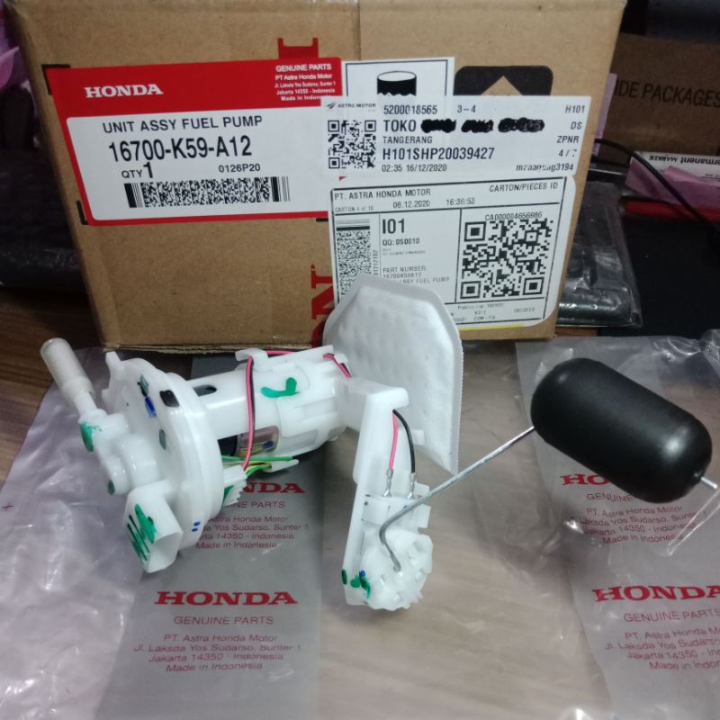 FUEL PUMP FUELPUMP POMPA BENSIN K59 VARIO 150 LED NEW ESP 2015 -2018 HGP ORI