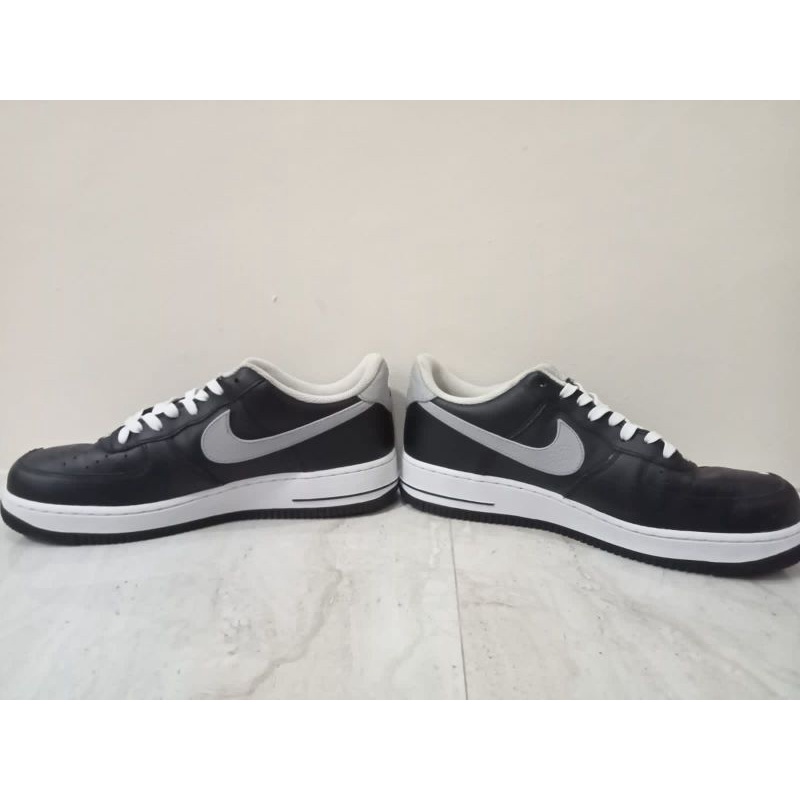 "Original Air Force 1 Swoosh Black Wolf Grey CJ8731-001".