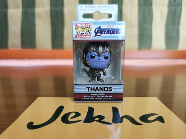 Funko Pocket Pop Keychain MARVEL AVENGERS THANOS Gantungan Kunci