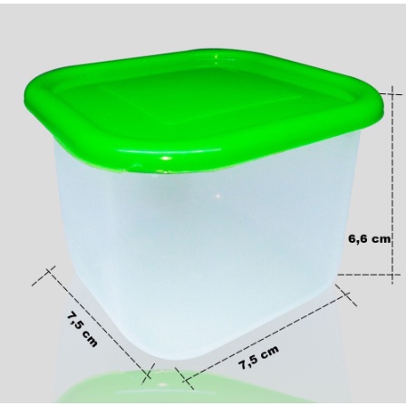 Toples Sealware Mini Square Serbaguna isi 4 pcs - Random Color