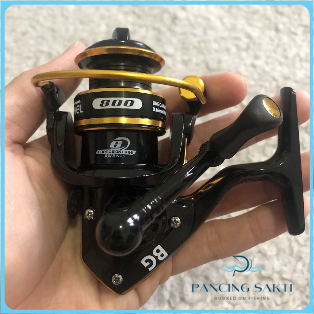 Reel Pancing MAGURO Gravel BG 800 Reel Mini Power Handel Reel UL Murah