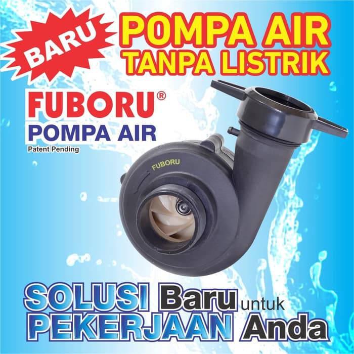 Pompa Air Fuboru Inovasi Tenaga Sepeda Motor