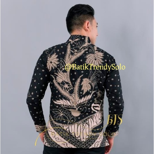 Hem  Kemeja Baju Batik Pria Cowok Laki Laki Slimfit Full Lapis Furing Lengan Panjang Lengan Pendek Original Asli Batik Jumanta Solo Laweyan Size S M L Xl XXL Bahan Katun Premium  141