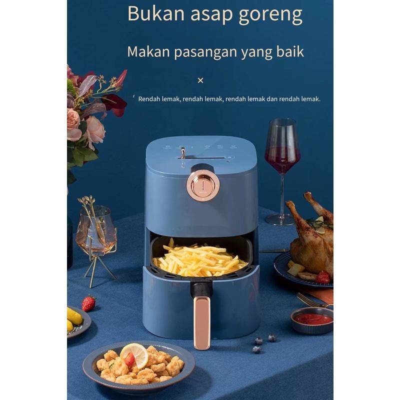 4.5L Modis kapasitas besar all-in-one penggorengan listrik multi-fungsi non-jelaga Air Fryers