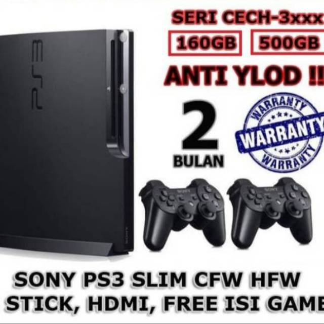 Ps3 slim hardisk 500gb