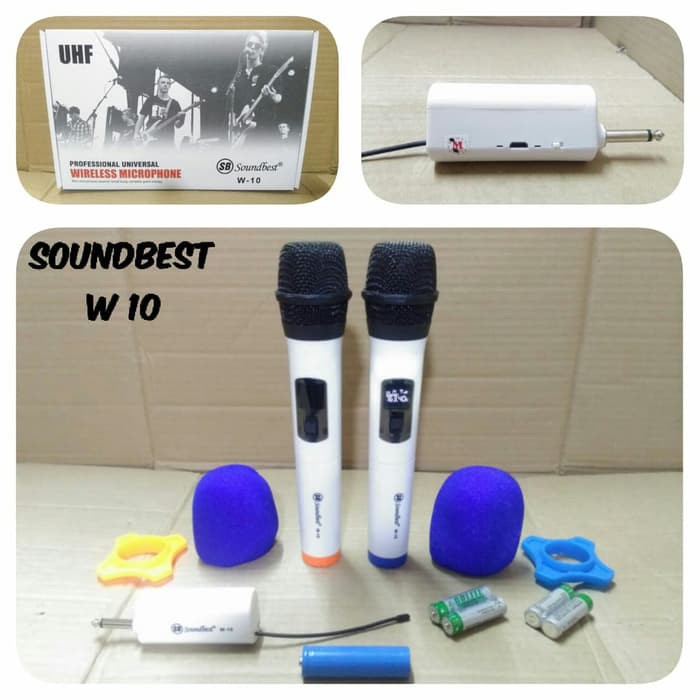 MICROPHONE WIRELESS SOUNDBEST W10