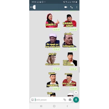CUSTOM STICKER WHATSAPP GAMBAR