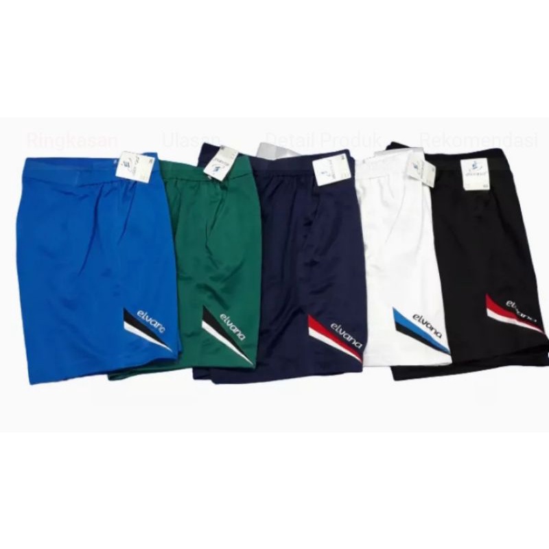 Celana Pendek Elvana/Celana Elvana Pendek/Celana Tenis /Badminton Elvana Pendek/Celana Pendel Elvana