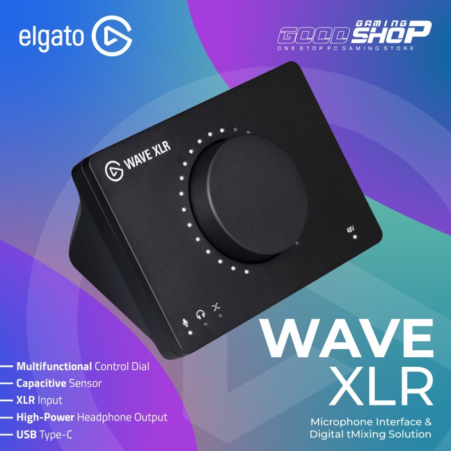 Elgato Wave XLR MICROPHONE INTERFACE