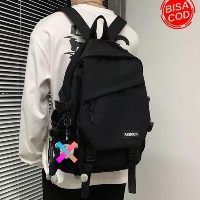 pdf Tas Gendong Ransel Pria Wanita Kanvas Backpack Fashion Korea Anti Maling Cewek Remaja Kekinian tas ransel sekolah tas ransel kuliah