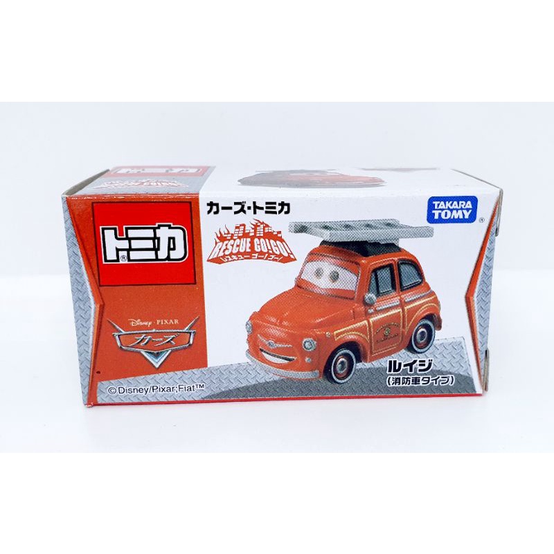 Tomica Cars Rescue Gogo Ruigi Fire Engine Type Takara Tomy Disney pixar