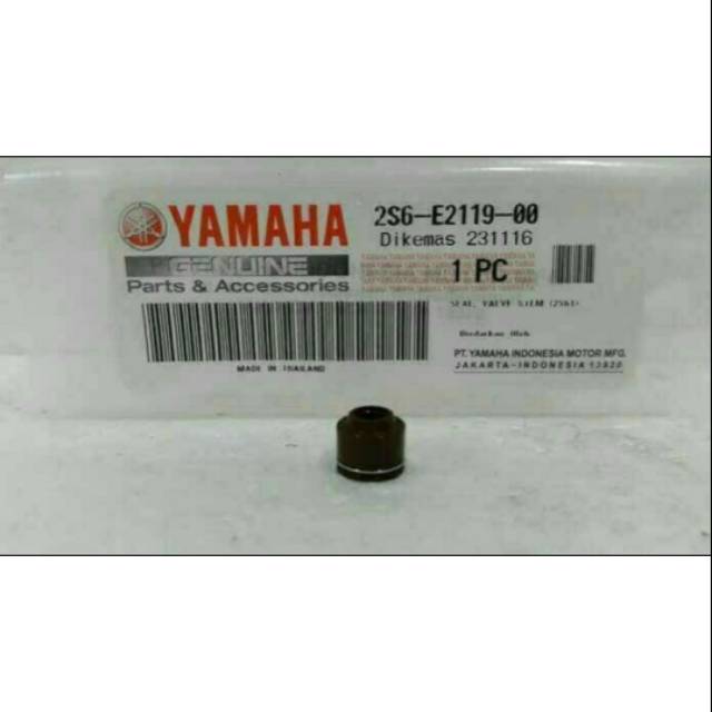 SEAL SIL KLEP JUPITER MX NEW MX OLD VIXION OLD LAMA ASLI ORI YAMAHA 2S6 E2119 00