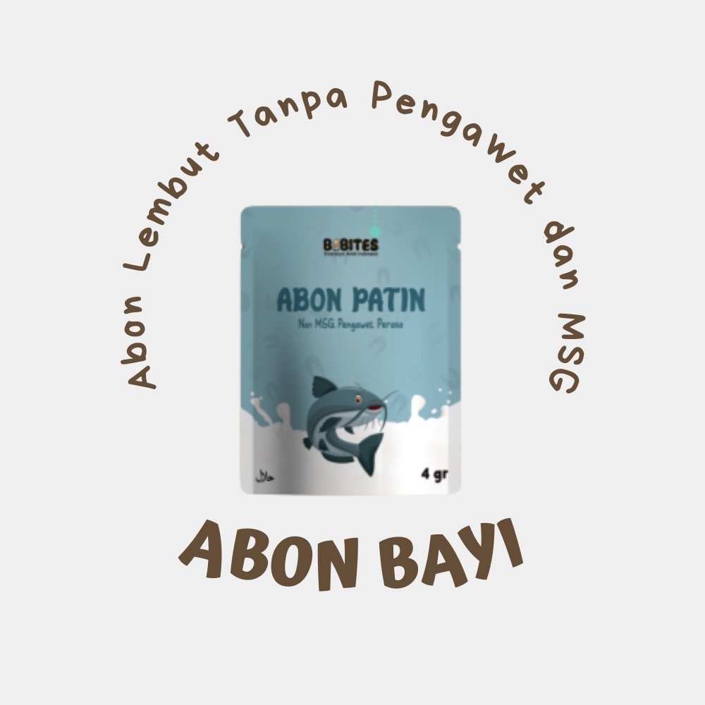 Abon Ikan Patin Abon Mpasi Bayi 4gr / Abon Ikan Patin Sachet Sehat Tanpa Pengawet / Abon Bayi Non MSG