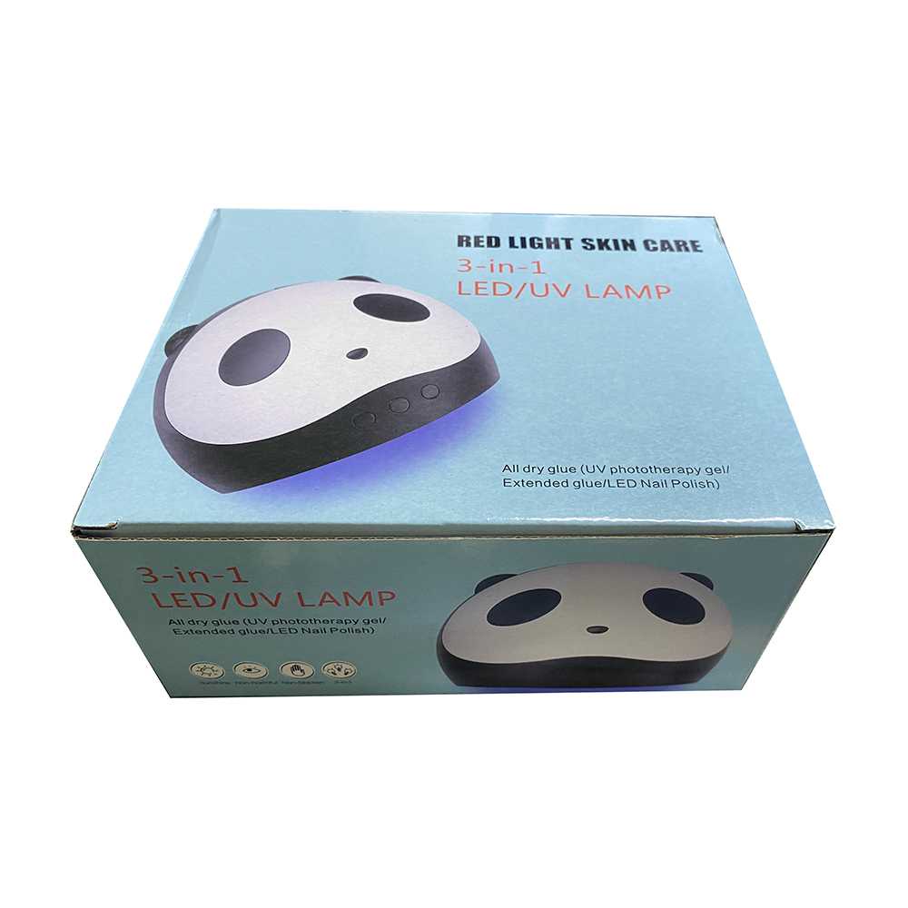 Nail Dryer Pengering Kutek Kuku Sinar UV Ori / Alat Pengering Kutek UV Gel, LED Gel, Acrylic Gel Sun Sinar UV Kuku Murah Ori Panda Design 36W UV LED / Alat Kutek UV Pengering Cat Kuku Nail Dryer Cepat Efisian Sensor Infrared Infra Merah Aesthetic Estetik