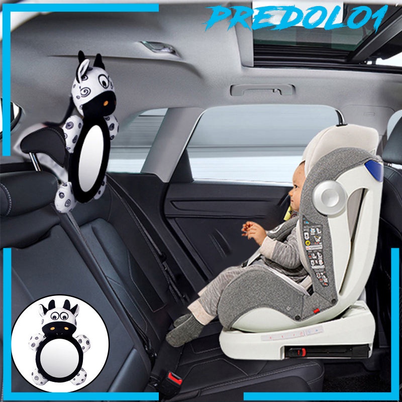 [PREDOLO1] Baby Car Mirror Car Seat Back View Mirror Reflector for Newborn Toddler Kids