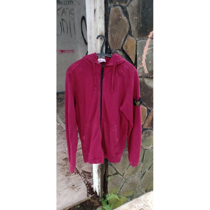 Zipp Hoodie stone island