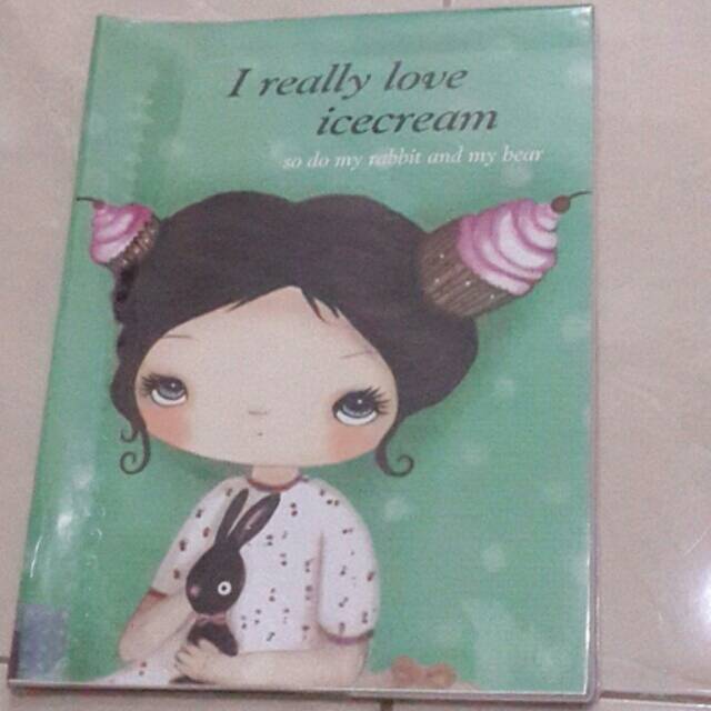 

Buku tulis bergambar