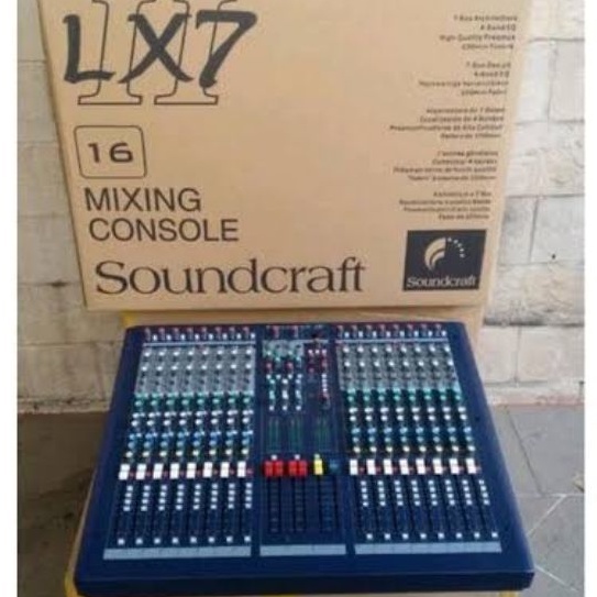 MIXER SOUNDCRAFT LX7II 16 CHANNEL LX7 II 16CH