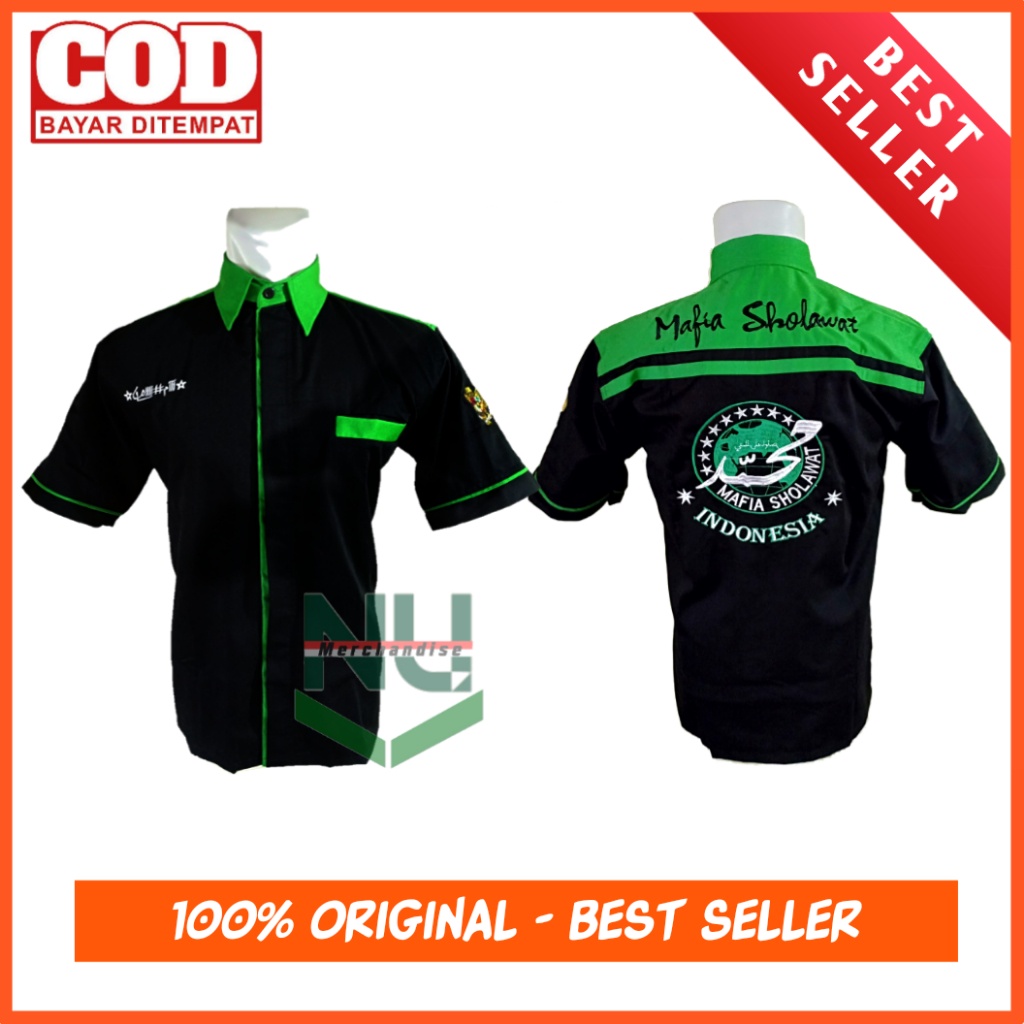 KEMEJA MAFIA SHOLAWAT / KEMEJA MAFISH TERBARU