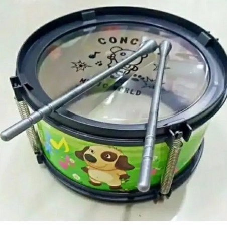 MAINAN MENGENAL ALAT MUSIC DRUM BAND MAINAN DRUM MINI ANAK MAINAN MURAH SH1233