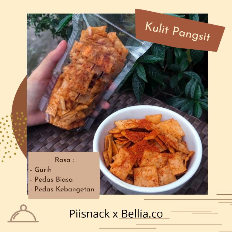 

Kulit Pangsit ( Piisnack x Bellia.co )