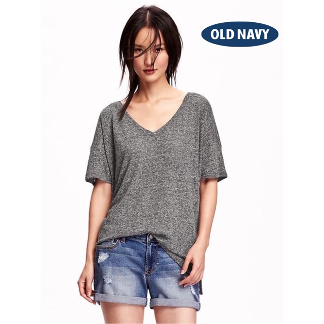 OLD NAVY Boyfriend Tee Kaos T-shirt Wanita Original