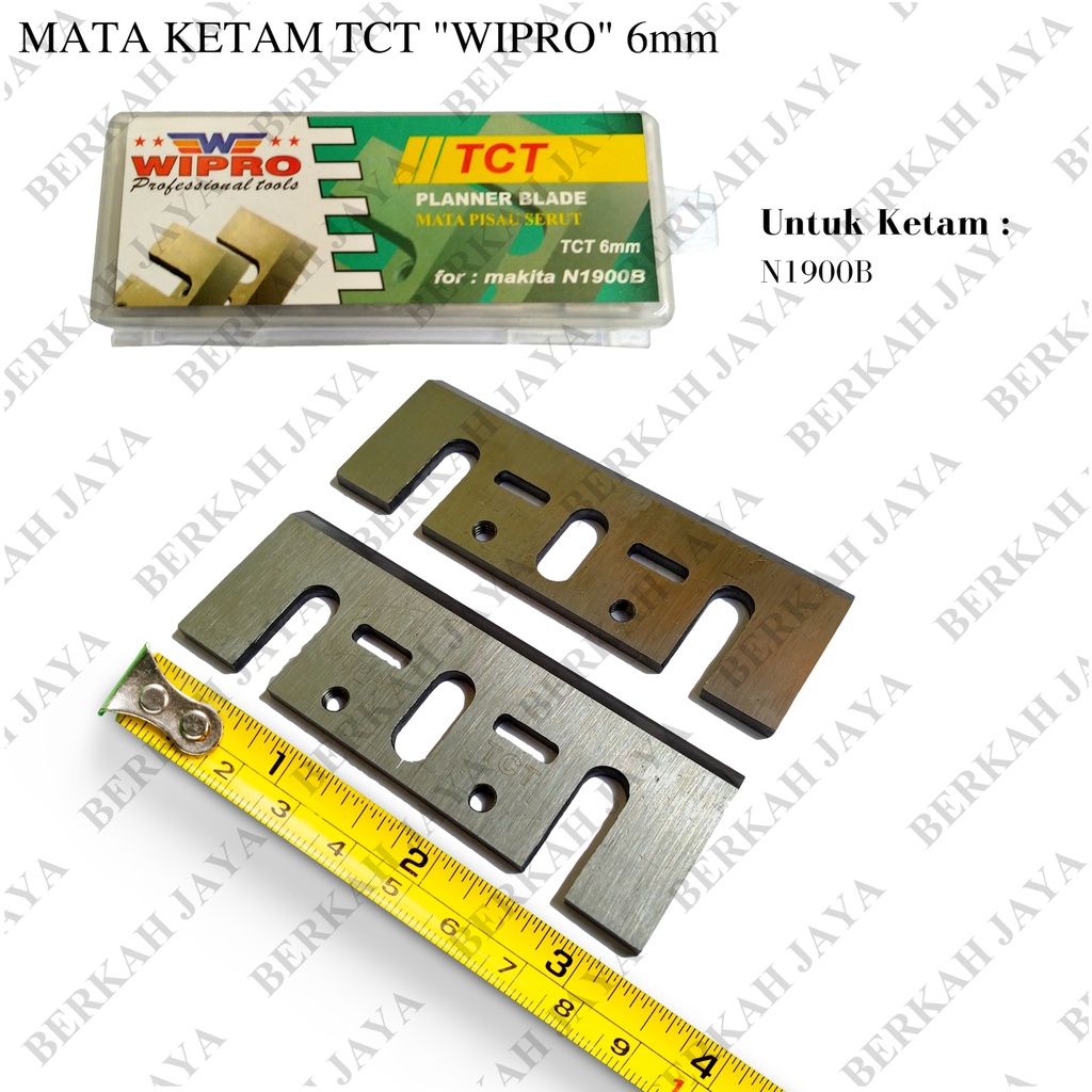 Mata Pisau Ketam Blade Planer TCT Wipro 6mm