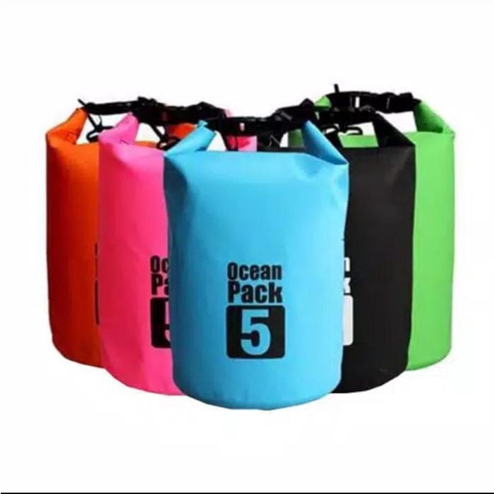 [COD] Tas Tahan Air Waterproof Cocok untuk Segala Aktivitas di Luar Ruangan - Ocean Bag 5 Liter &amp; 20 Liter Warna Random Sesuai Stok